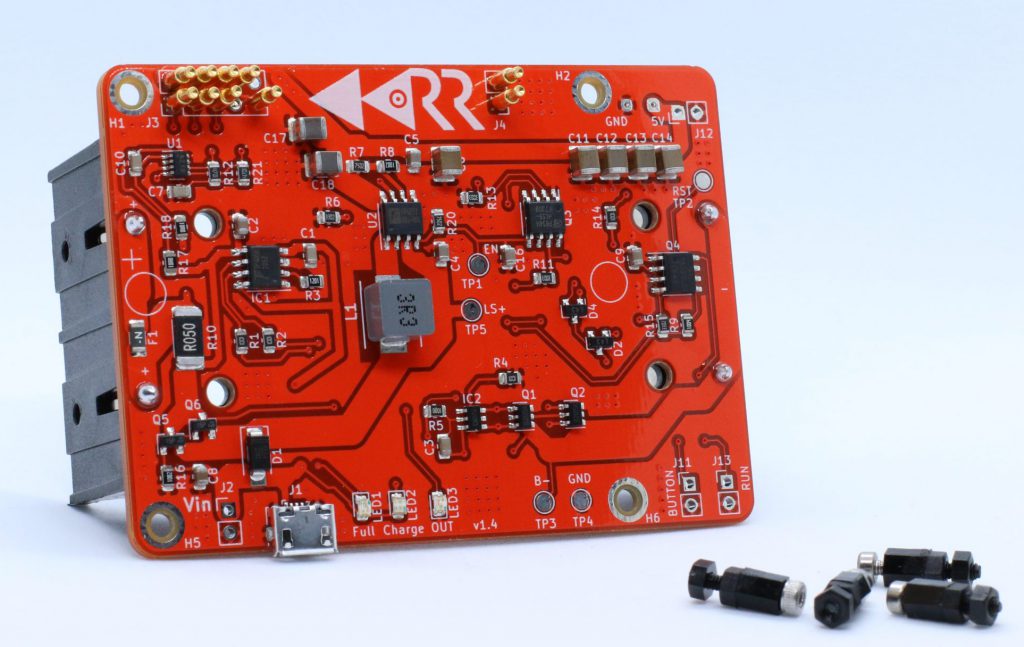 Kickstarter Red Reactor Reward - with pogo pins