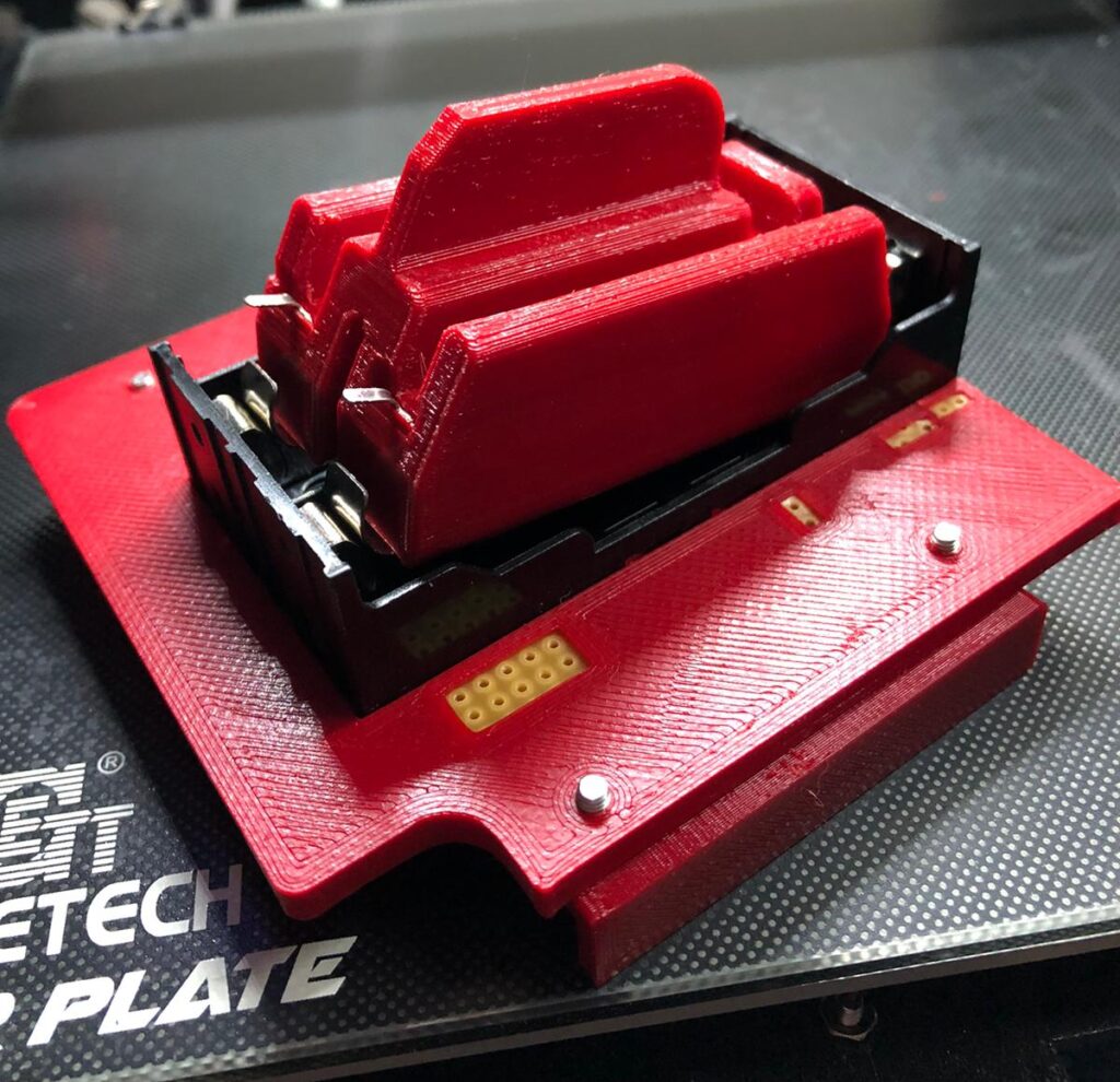 Red Reactor Test jig and battery testing