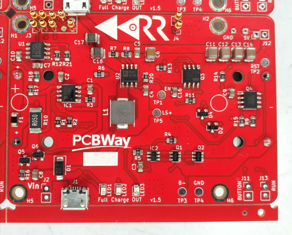 Red Reactor - PCB Panel, 1st samples